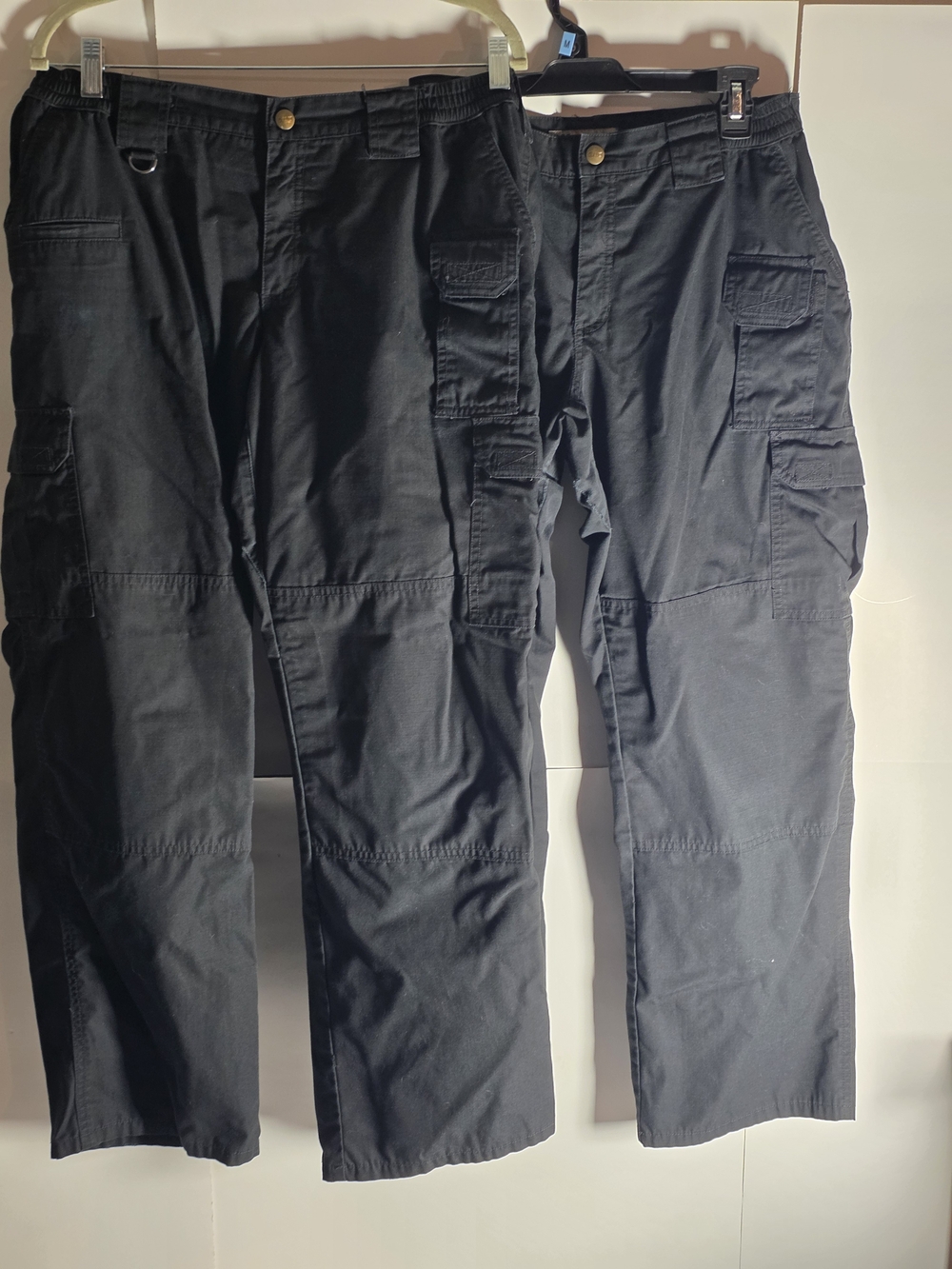 5.11 Tactical Women's Cargo Pants Size 16 Regular Black Cotton Blend Utility